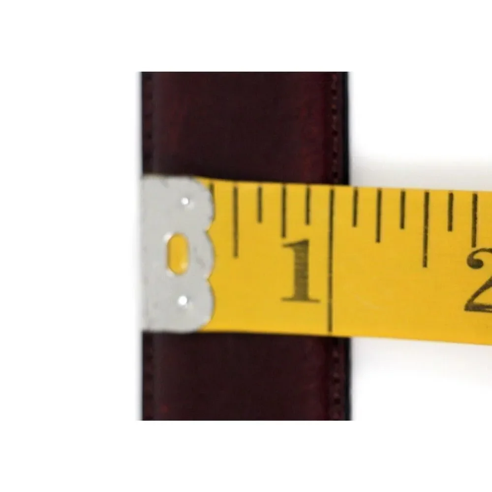Men's Wearhouse BROWN GENUINE LEATHER 1 1/8